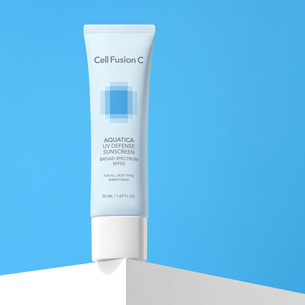 Cellfusionc 1+1 Aquatica UV Defense Sunscreen OTC 50ml+50ml - Cellfusionc Sunscreen product image