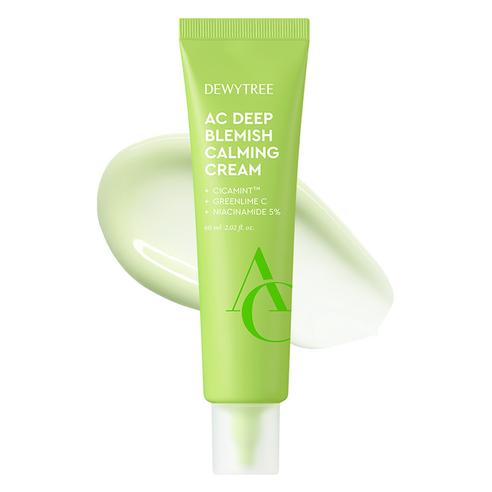 DEWYTREE AC Ctrl Deep Green Calming Cream 60ml Korean moisturizer calming care
