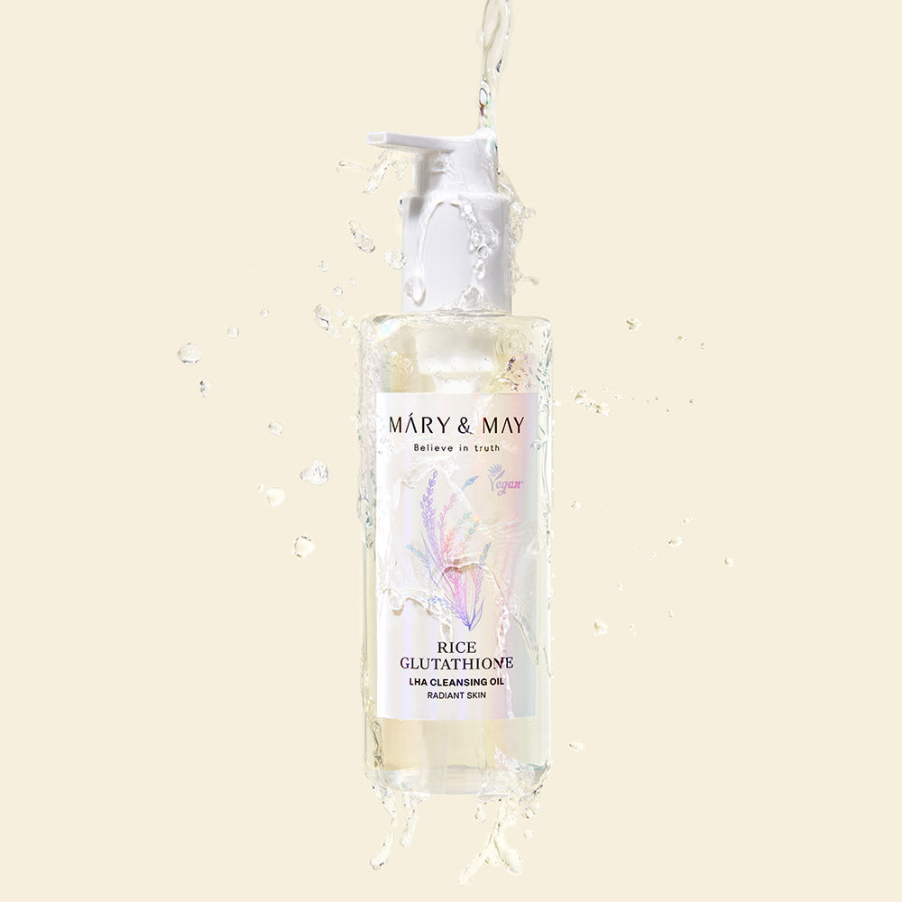 Mary&May Rice Glutathione LHA Cleansing Oil 200ml Korean cleanser product image