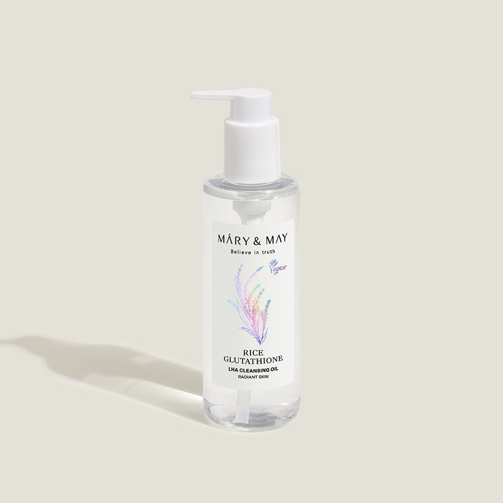 Mary&May Rice Glutathione LHA Cleansing Oil 200ml Korean cleanser product image