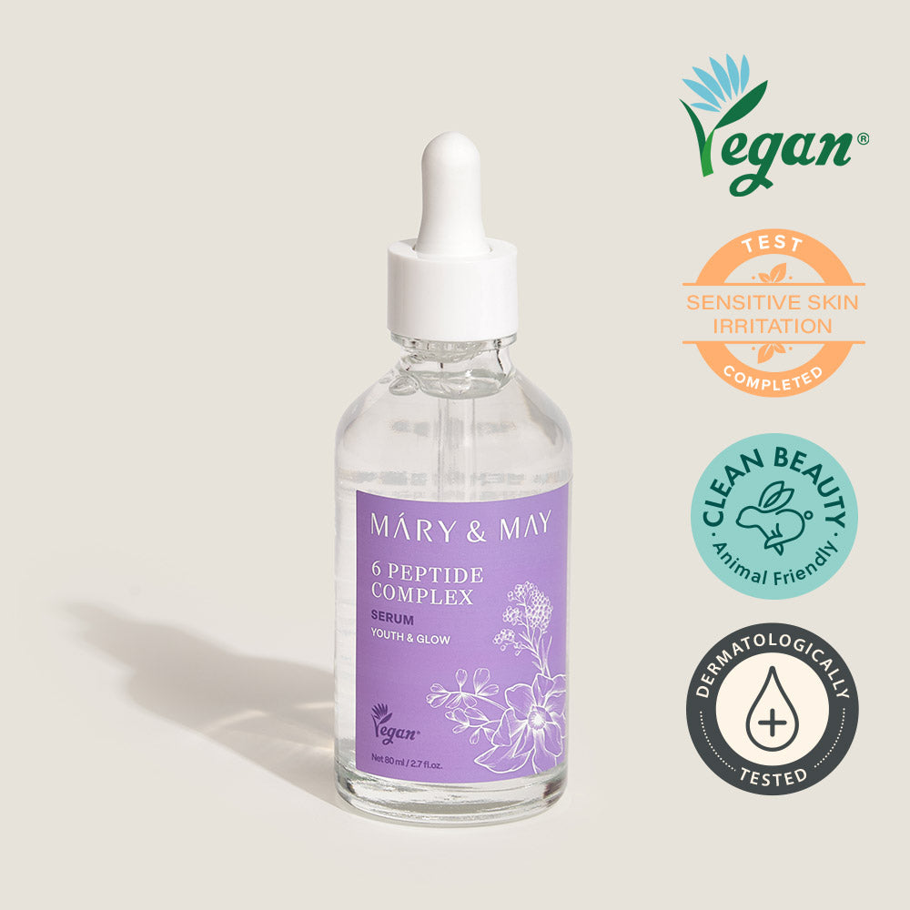 Mary & May 6Peptide Complex Serum 80ml - Mary & May Face Serum product image