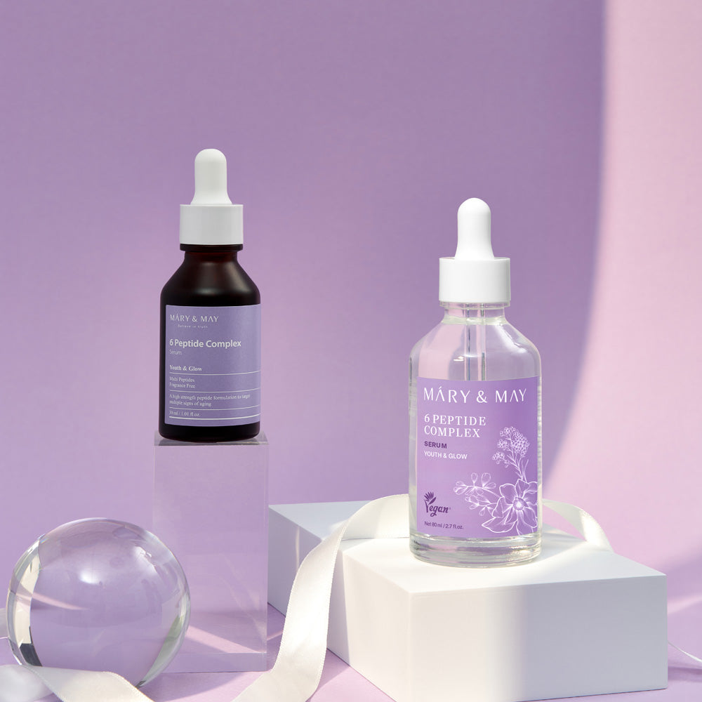 Mary&May 6Peptide Complex Serum 80ml Korean toner product image