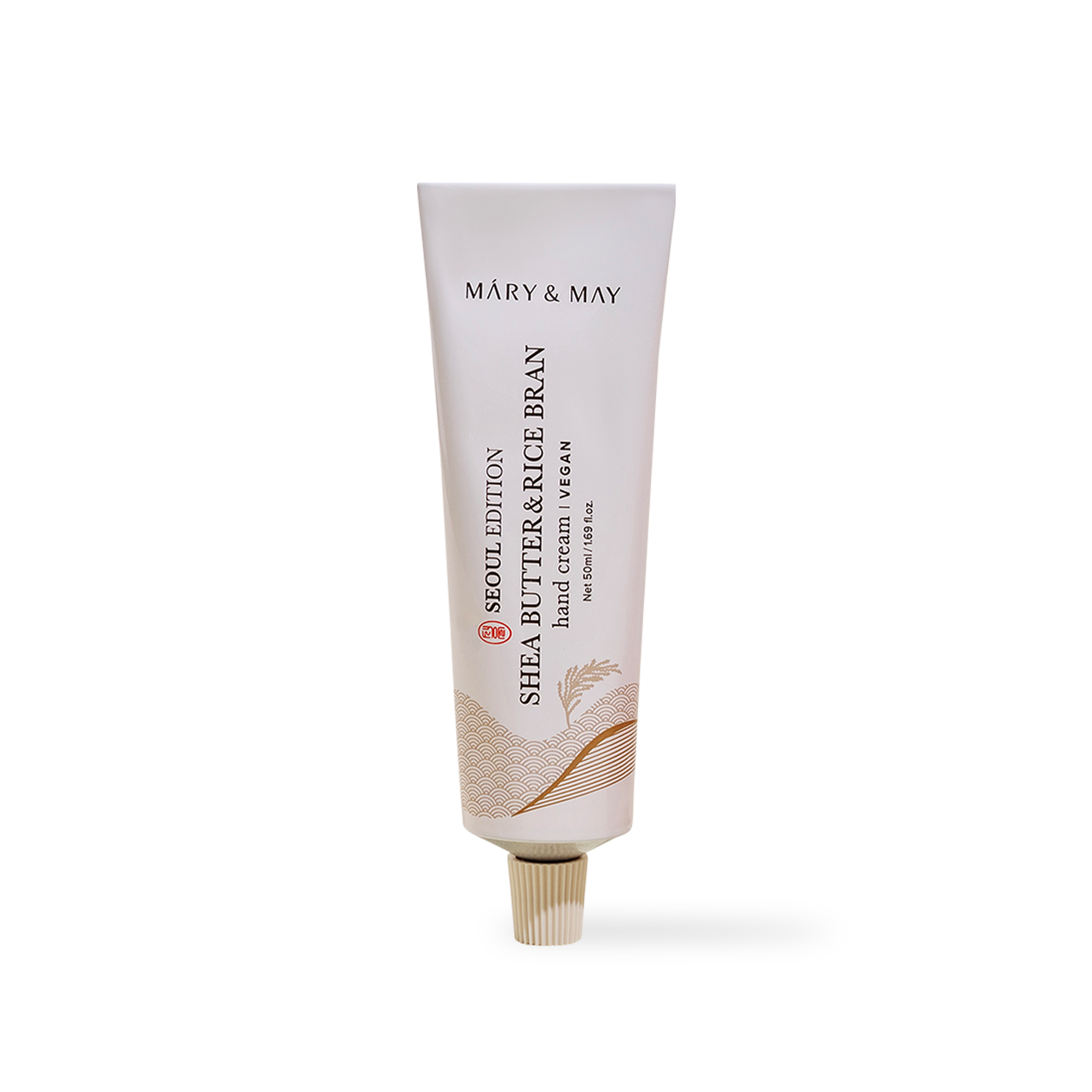 Mary&May Seoul Edition Shea Butter & Rice Bran Hand Cream 50ml Korean body care product image