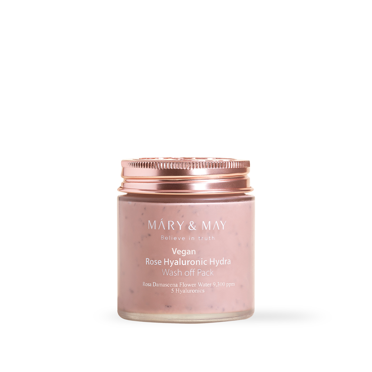 Mary&May Rose Hyaluronic Hydra Wash Off Pack 125g Korean skincare product image