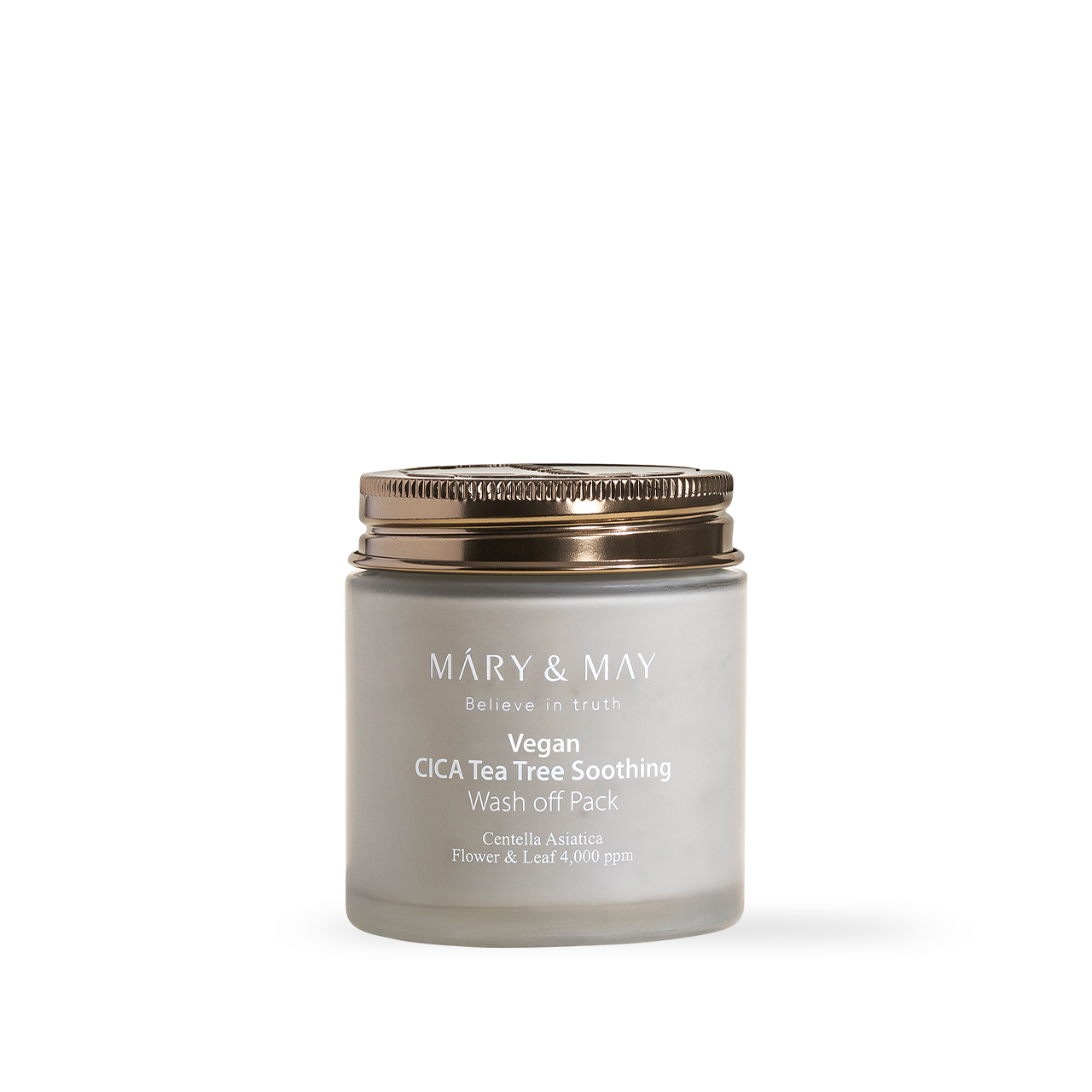 Mary&May CICA TeaTree Soothing Wash Off Pack 125g Korean skincare product image