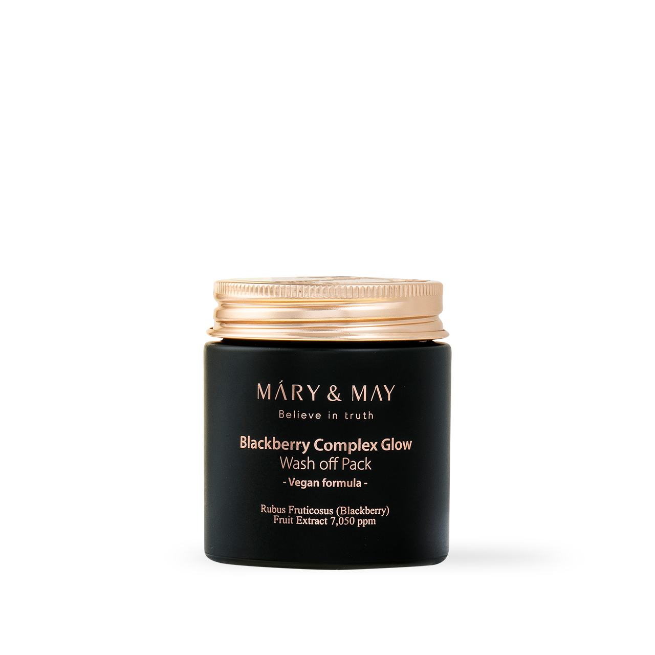Mary&May Blackberry Complex Glow Wash Off Pack 125g Korean skincare product image