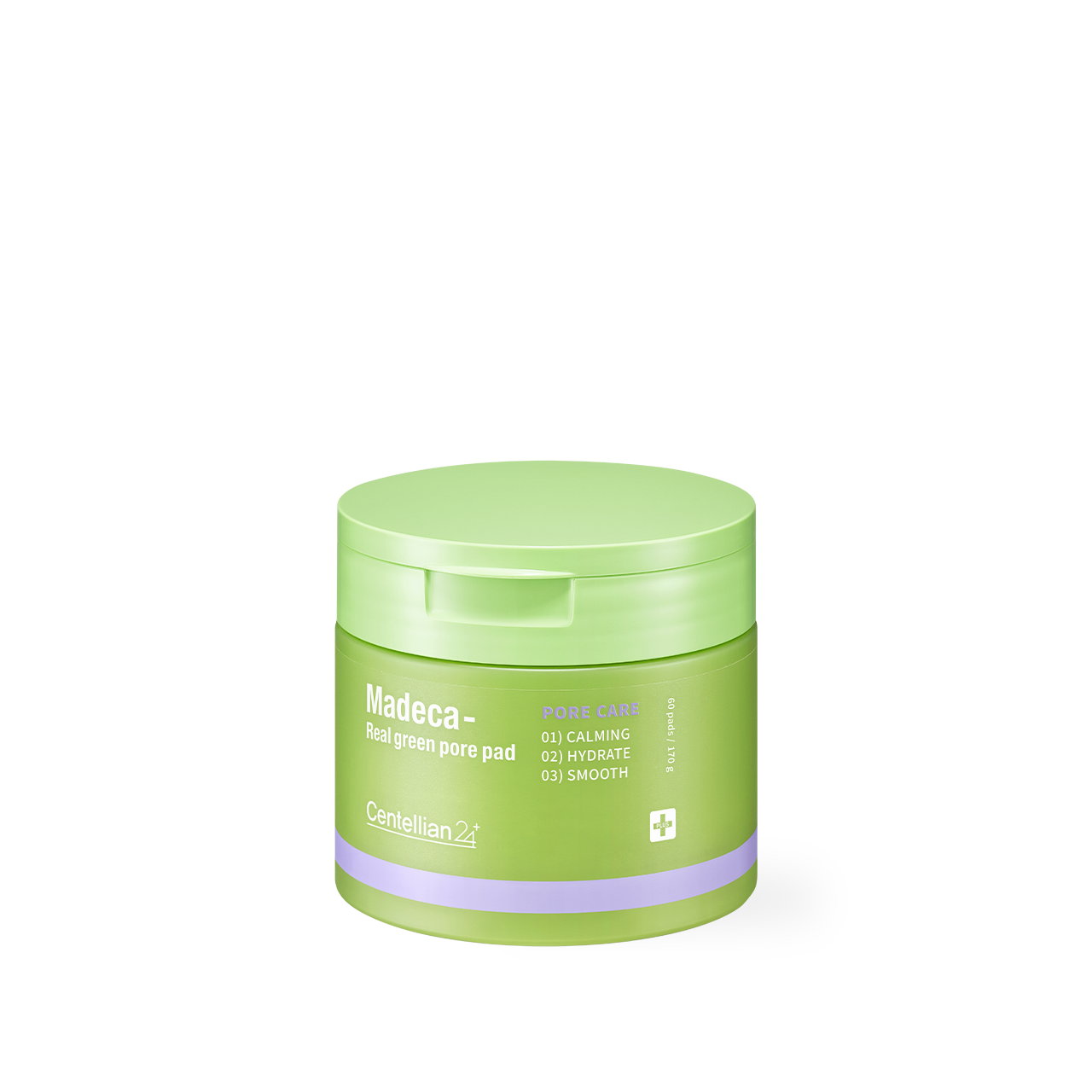 Centellian24 Real Green Pore Pad flipped showing white fabric side