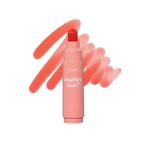 ETUDE Dear Darling Marker Tint 3.5g #05 Pink Tangerine K-beauty lip product product image