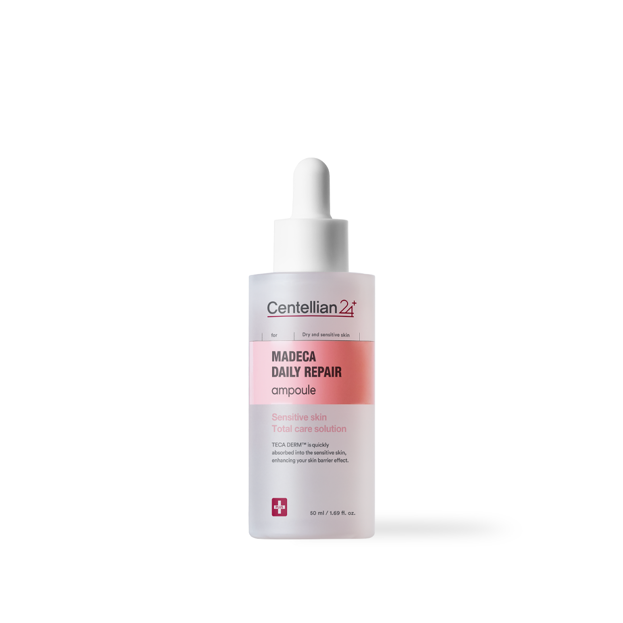 Centellian24 Daily Repair Ampoule poured into palm of hand