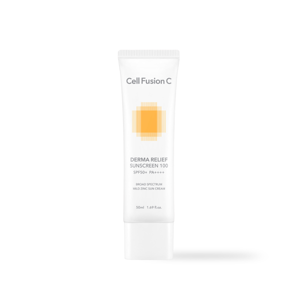 Cell Fusion C Derma Relief Sunscreen 100 SPF50+/PA++++ 50ml
