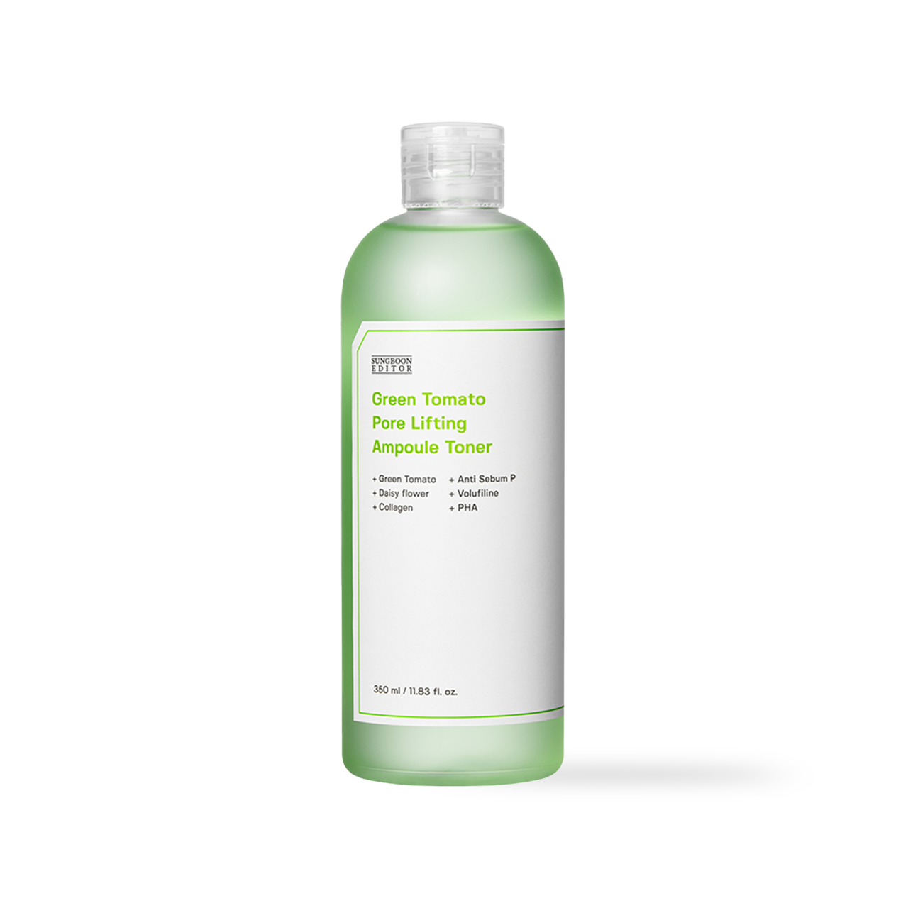 SUNGBOON EDITOR Green Tomato Pore Lifting Ampoule Toner 350ml Korean toner product image