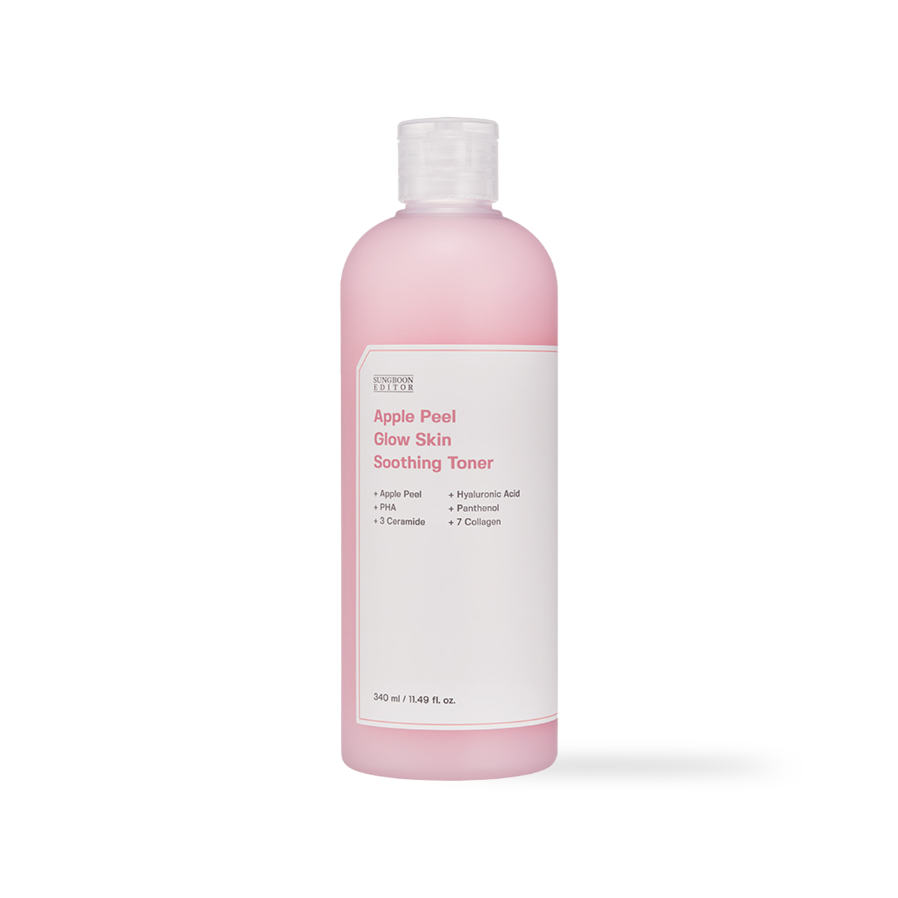 SUNGBOON EDITOR Apple Peel Glow Skin Soothing Toner 350ml Korean toner product image