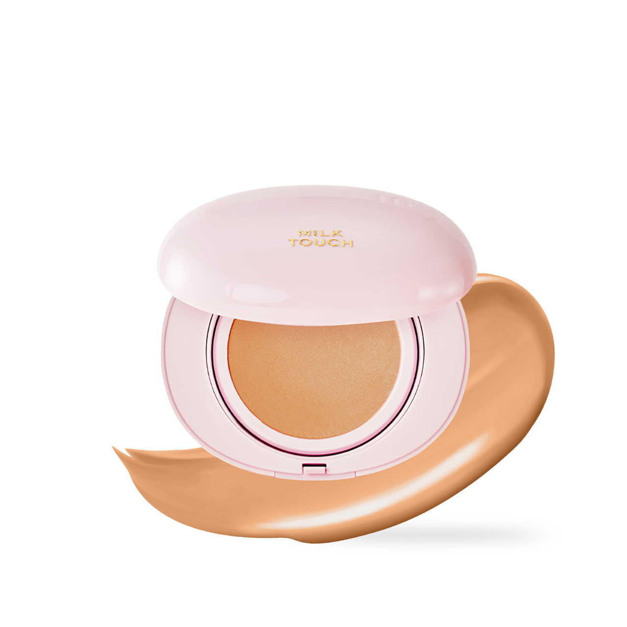 Milk Touch All Day Skin Fit Milky Glow Cushion #26N Latte 15g K-beauty makeup product image