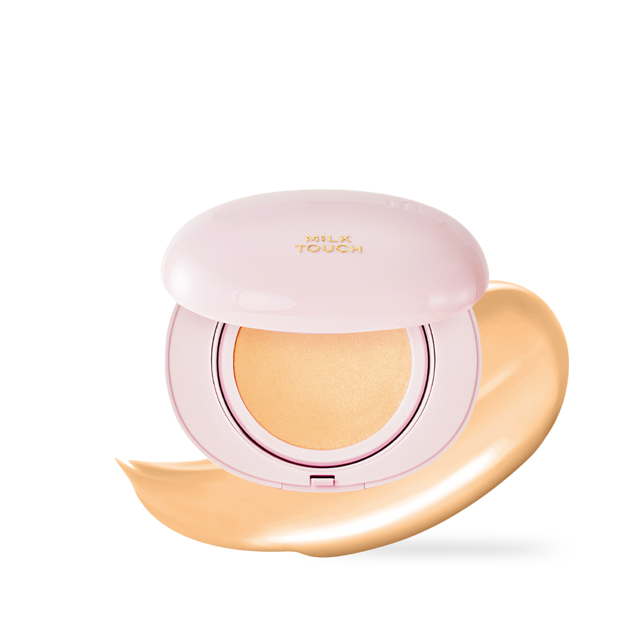 Milk Touch All Day Skin Fit Milky Glow Cushion #24W Honey 15g K-beauty makeup product image
