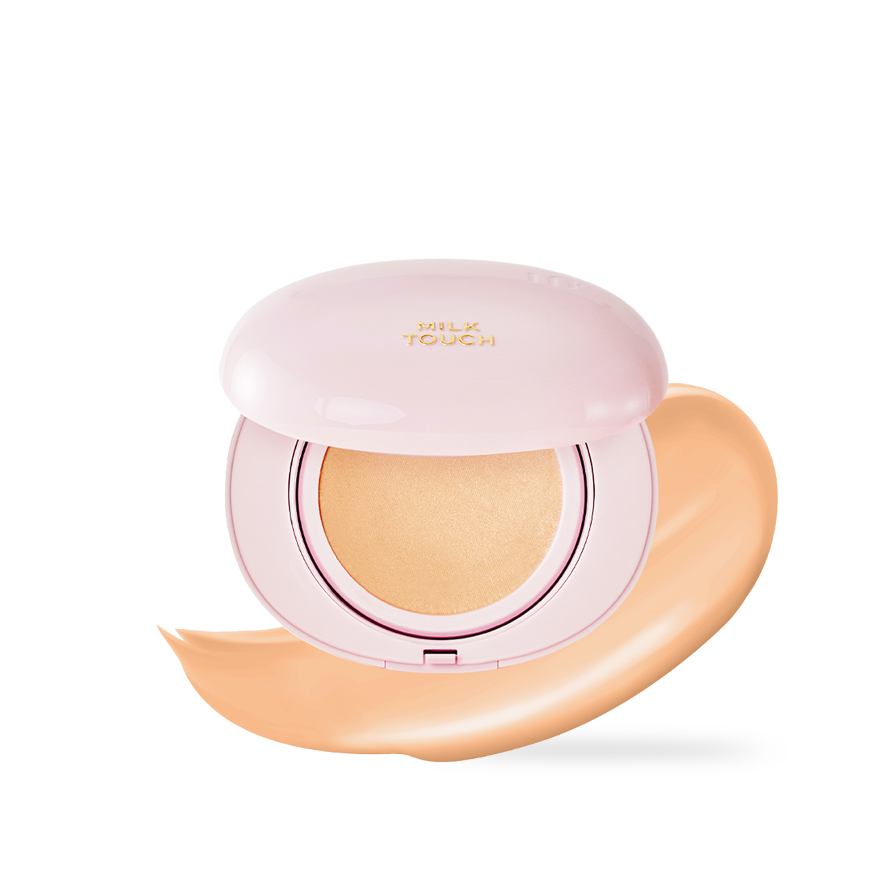 Milk Touch All Day Skin Fit Milky Glow Cushion #23W Vanilla Beige 15g K-beauty makeup product image