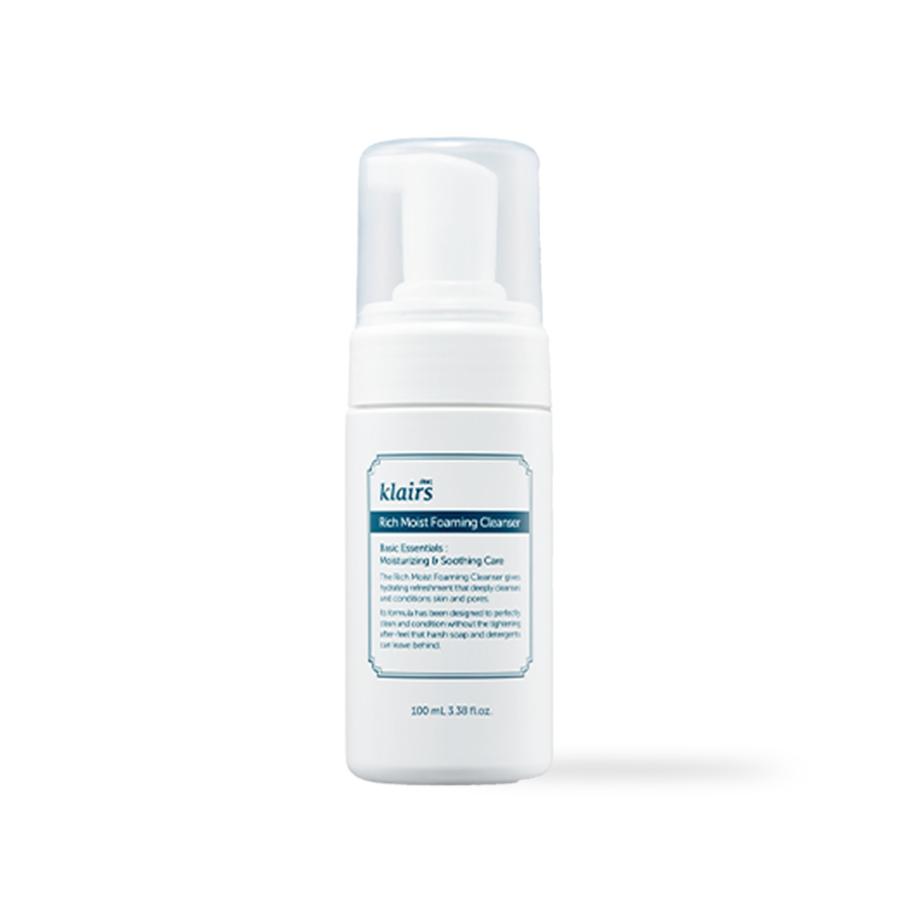 Dear Klairs Rich Moist Foaming Cleanser 100ml Korean cleanser product image