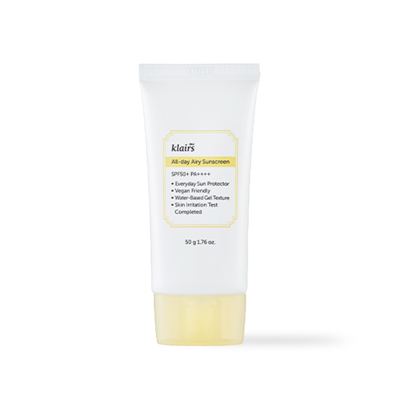 Dear Klairs All Day Airy Sunscreen 50ml Korean sunscreen product image