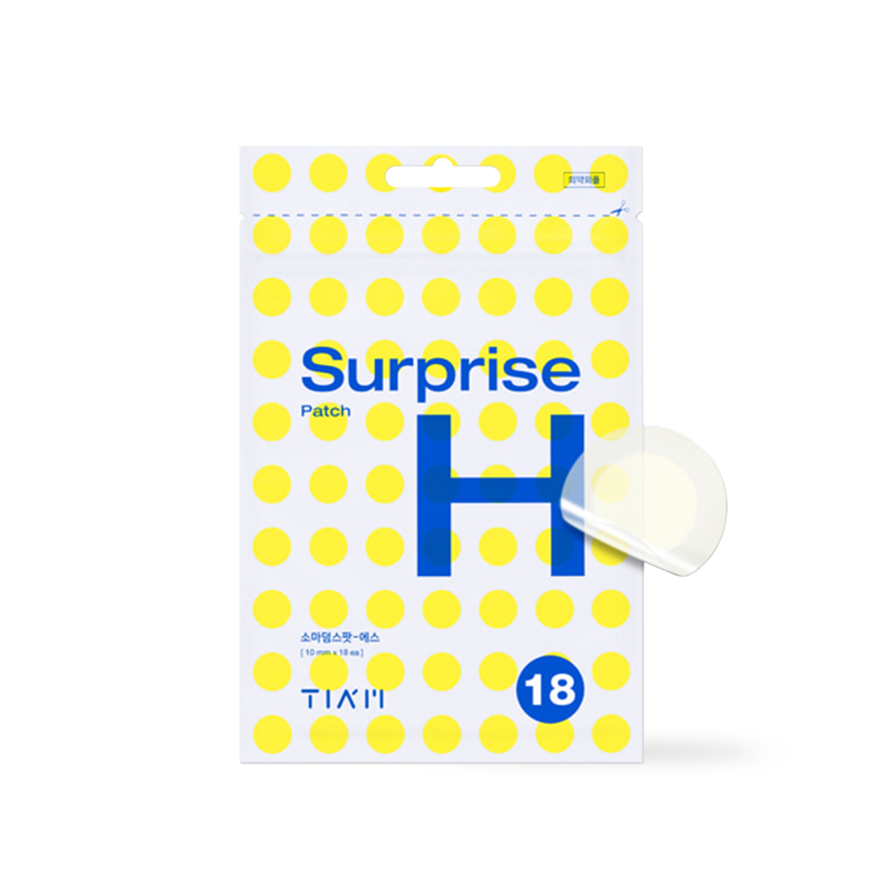 TIAM Surprise H Patch (18 Count, Pack of 1) 1 Pack (18pcs) Korean skincare product image