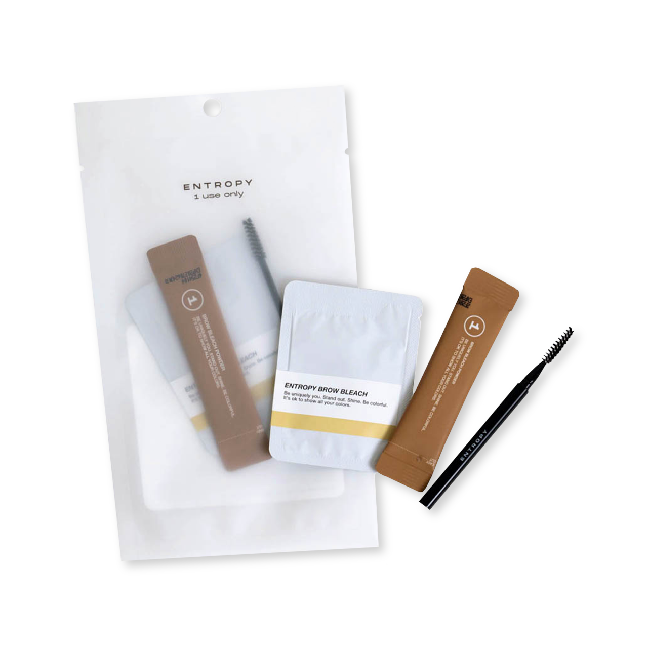 ENTROPY One Use Brow Bleach 3.7g K-beauty makeup product image