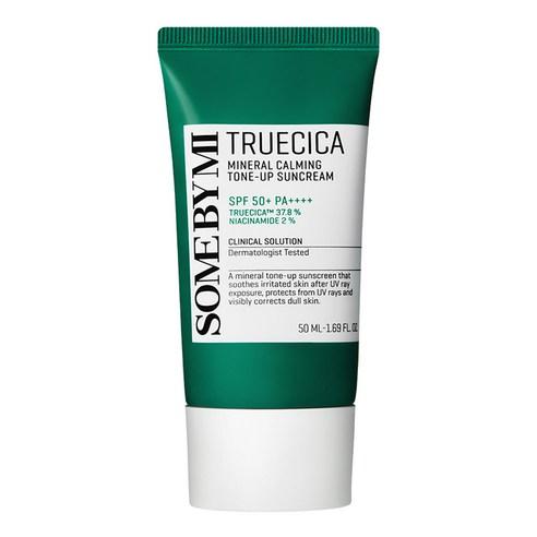 SOME BY MI Truecica Mineral Calming Tone Up Suncream 50ml Korean serum product image