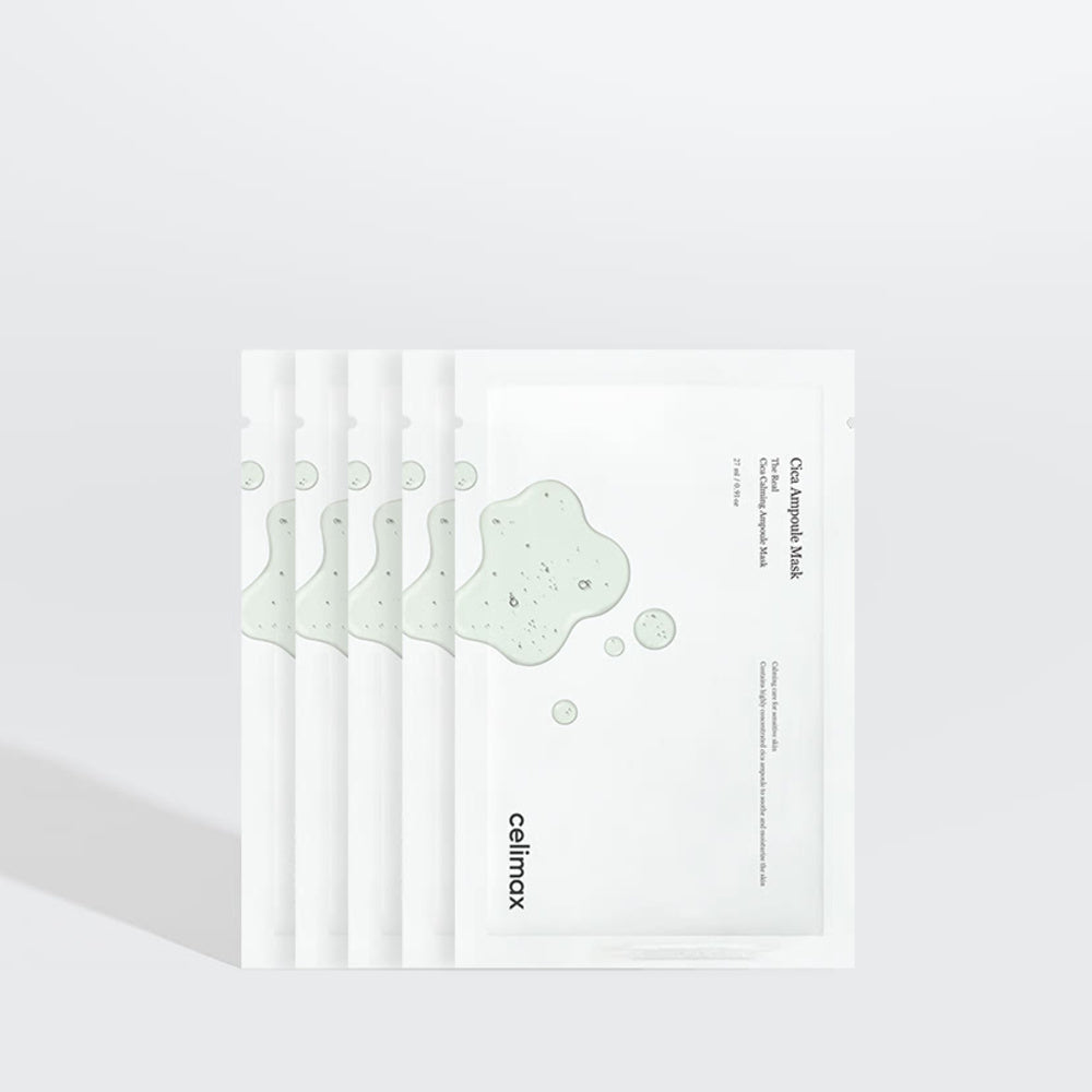 celimax The Real Cica Calming Ampoule Mask 5ea