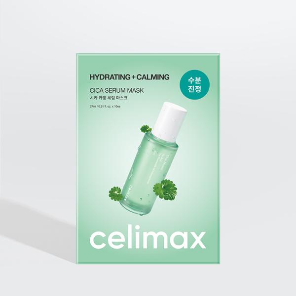 celimax The Real Cica Calming Serum Mask - 2 Size - 10ea