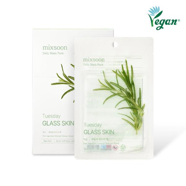 MIXSOON Daily Mask Pack Tuesday Glass Skin 20ml x 10ea