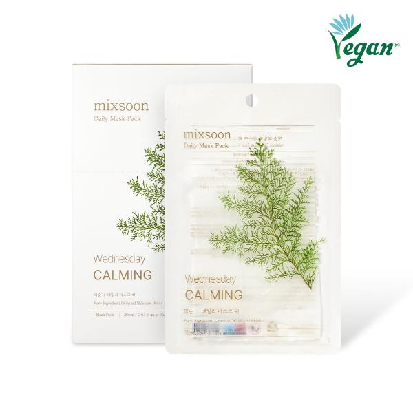 MIXSOON Daily Mask Pack Wednesday Calming 20ml x 10ea