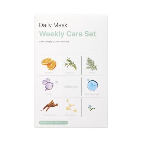 MIXSOON Daily Mask Weekly Care Set 20ml x 7ea