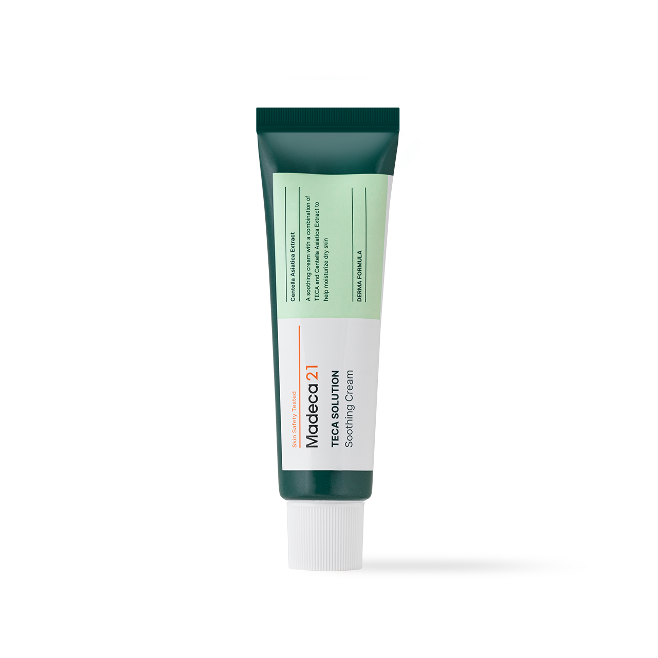 Madeca21 Teca Solution Soothing Cream 50ml Korean moisturizer calming care main product photo