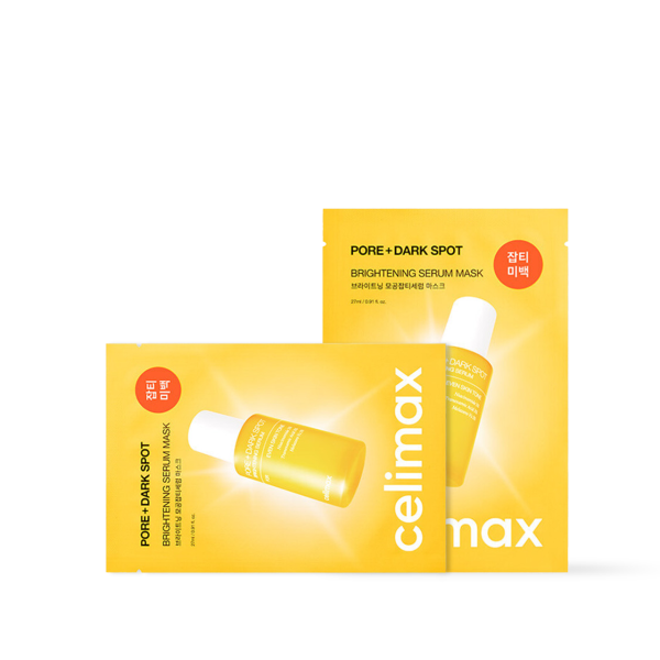 celimax Pore+Dark Spot Brightening Serum Mask 10ea - 2 Size - 10pcs