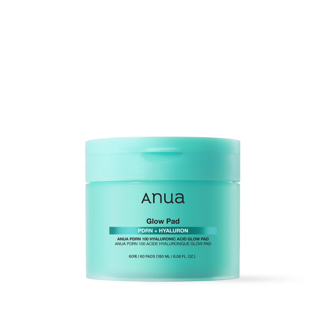 ANUA PDRN 100 Hyaluronic Acid Glow Pad 180ml 60ea Korean toner product image
