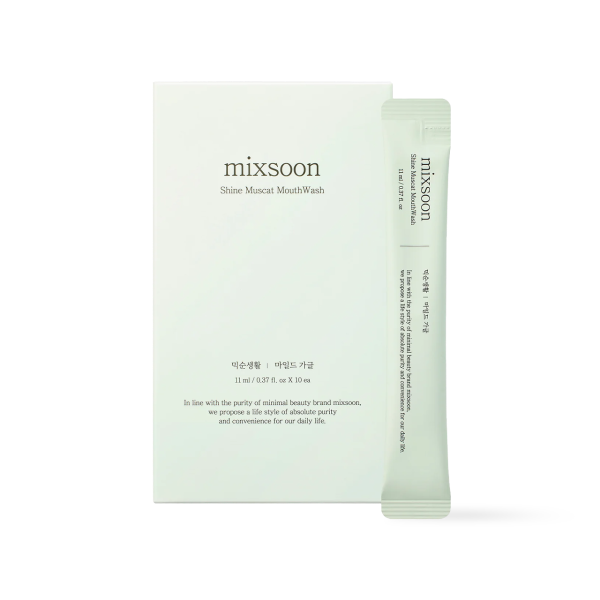 MIXSOON Shine Muscat Mouthwash 11ml x 10packets - 10 Packets