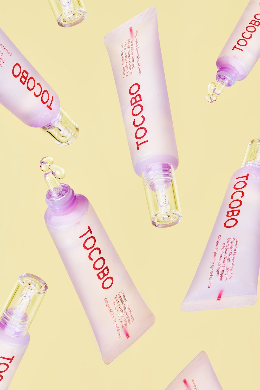TOCOBO Collagen Brightening Eye Gel Cream 30ml Korean serum product image