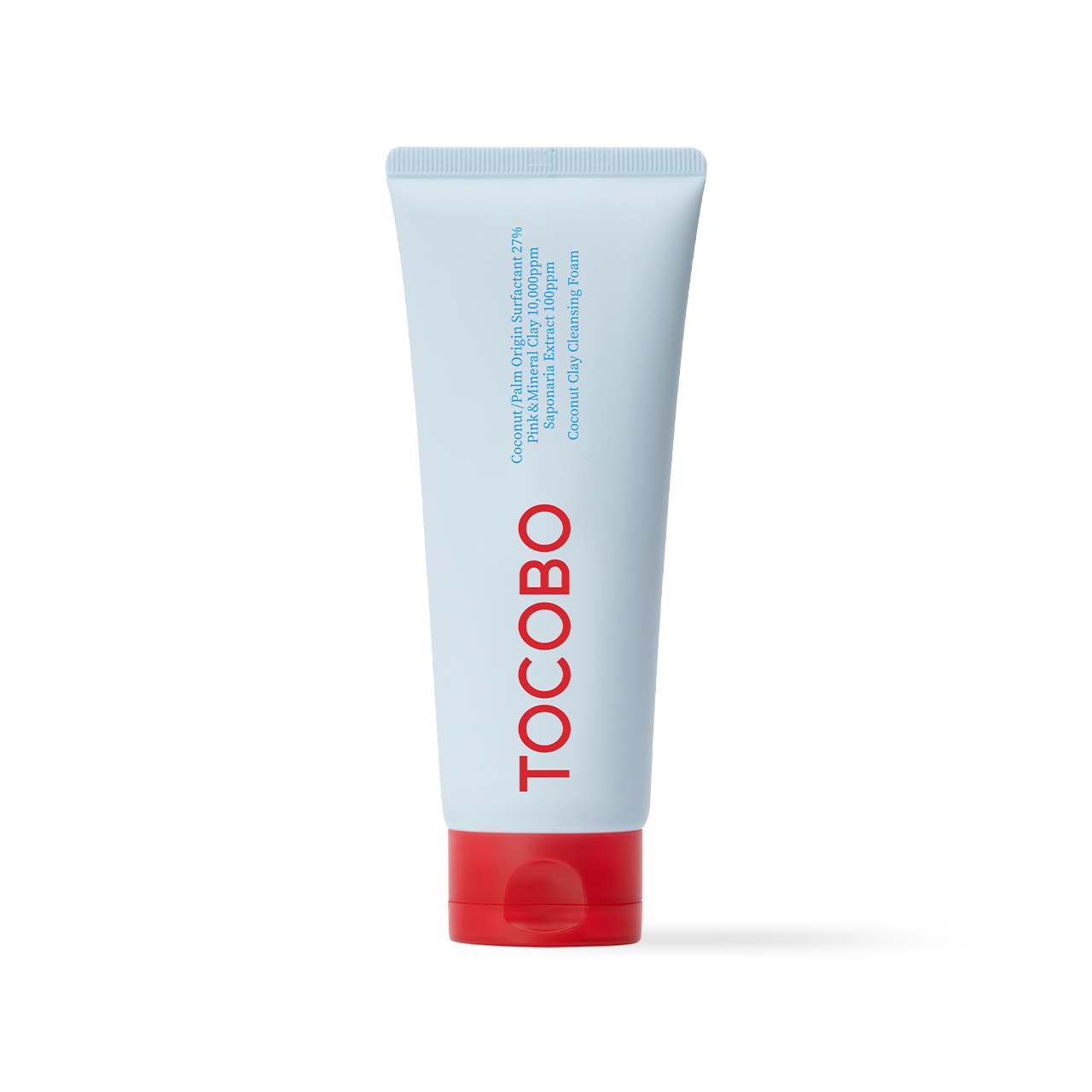 TOCOBO Coconut Clay Cleansing Foam 150ml Korean cleanser exfoliating care main product photo