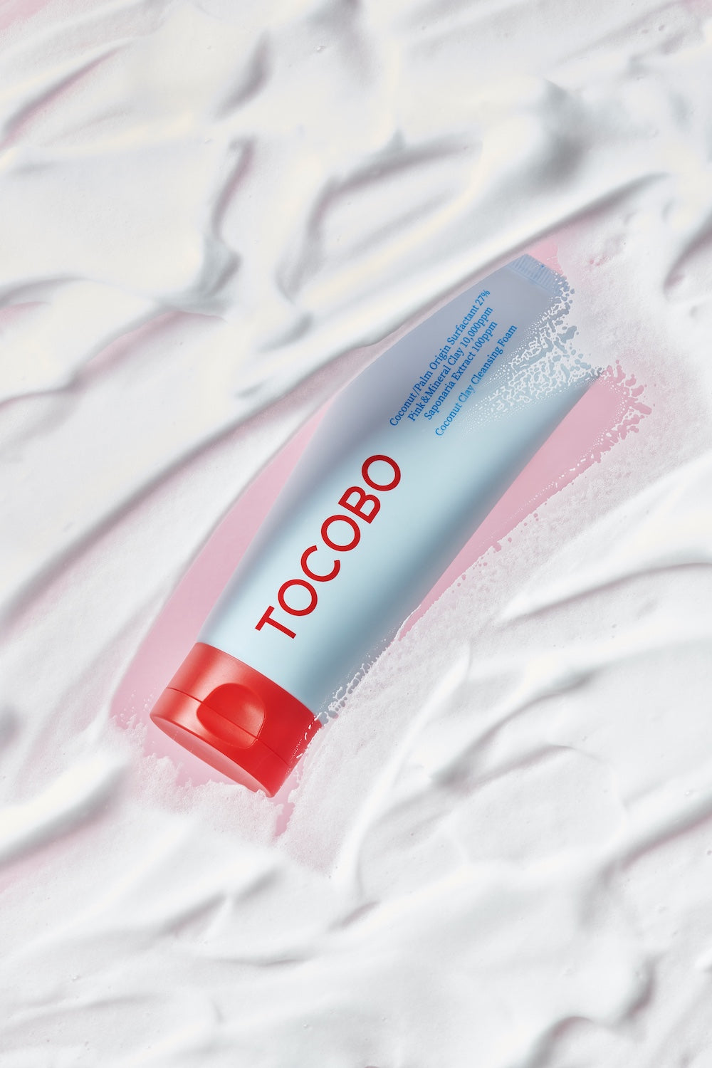 TOCOBO Coconut Clay Cleansing Foam 150ml Korean cleanser product image