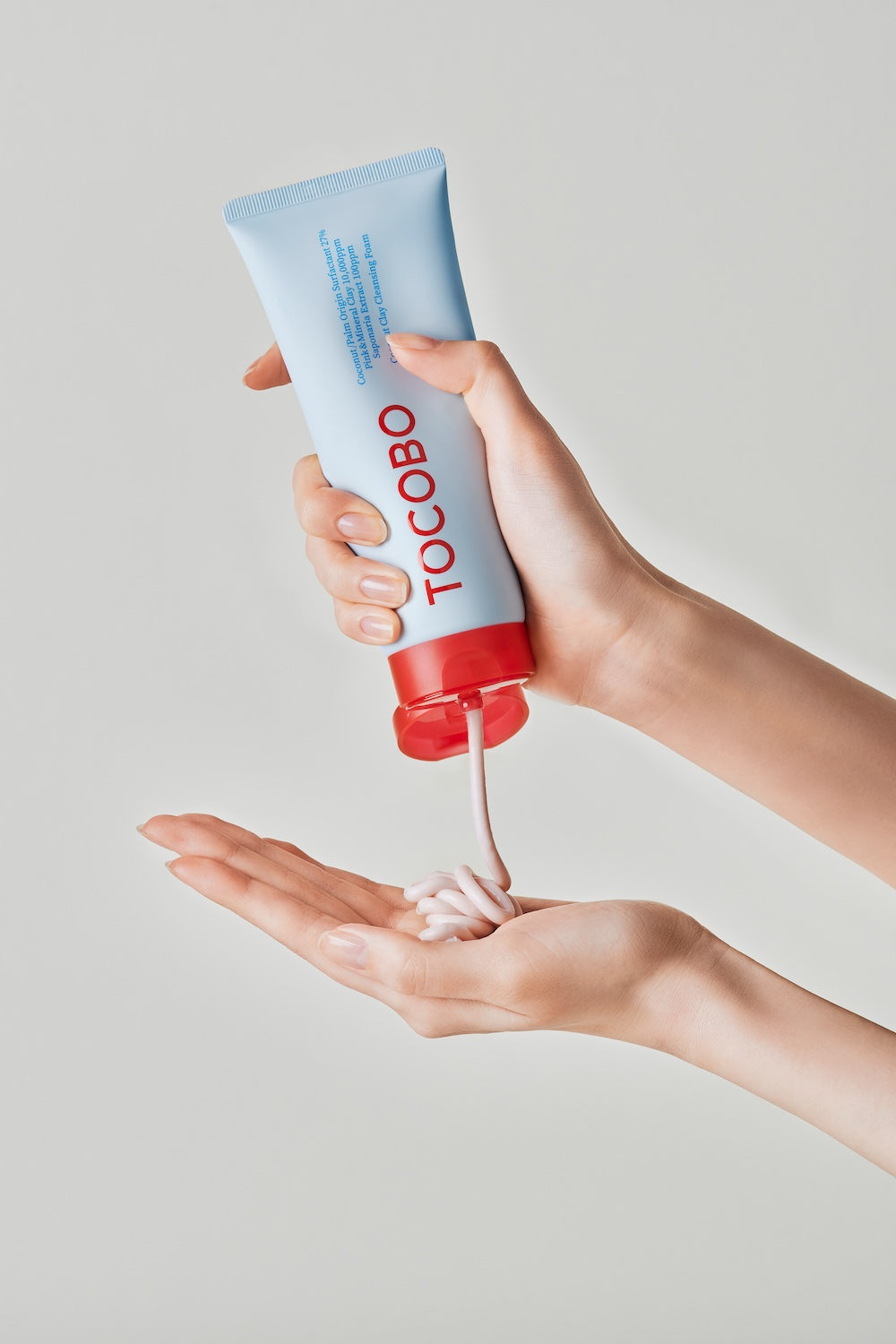 TOCOBO Coconut Clay Cleansing Foam 150ml Korean cleanser product image