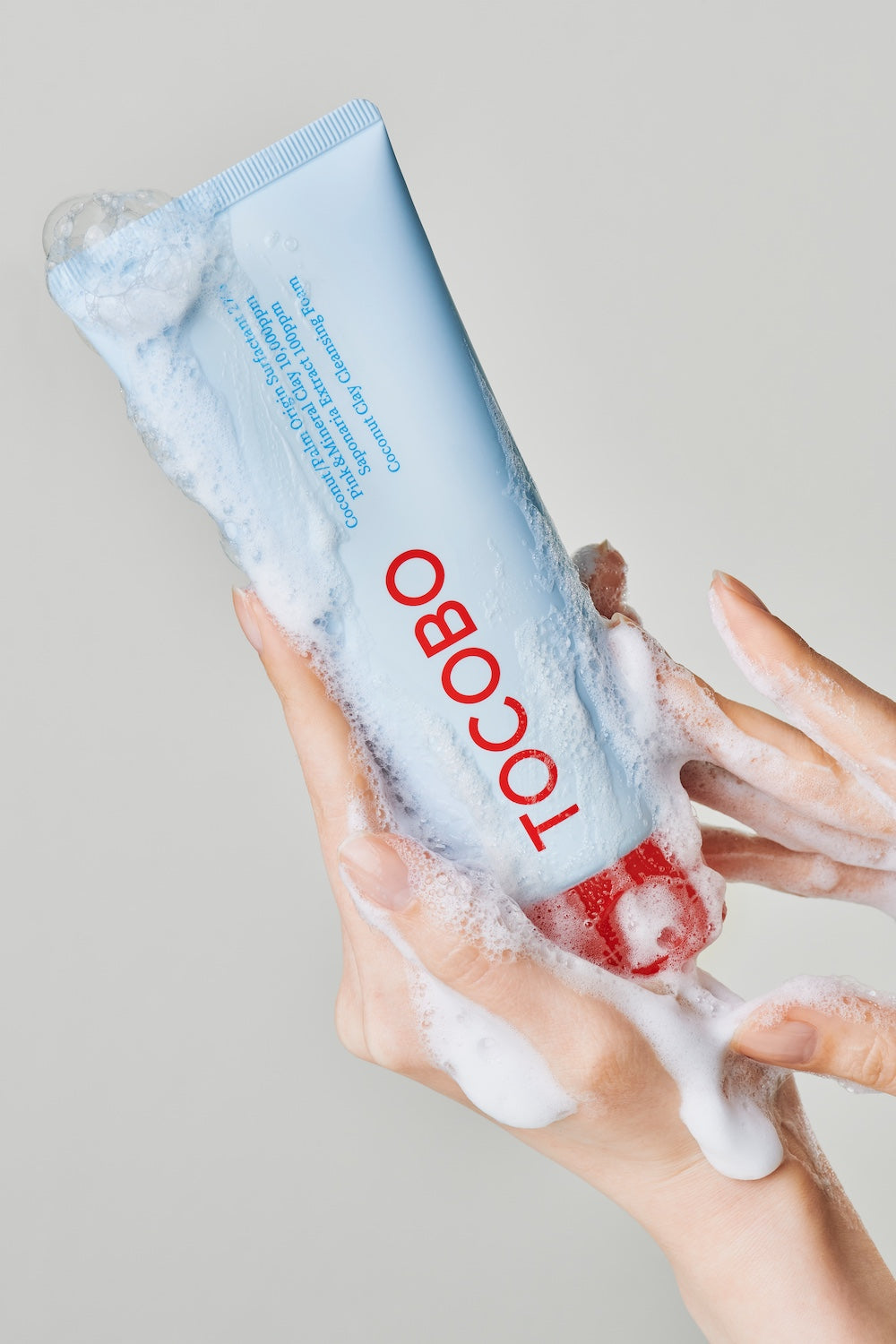TOCOBO Coconut Clay Cleansing Foam 150ml Korean cleanser product image