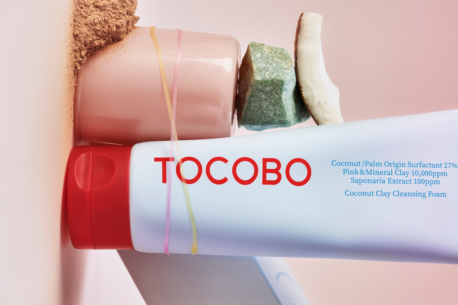 TOCOBO Coconut Clay Cleansing Foam 150ml Korean cleanser product image