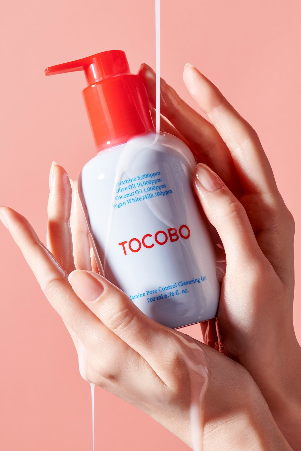 TOCOBO Calamine Pore Control Cleansing Oil 200ml Korean cleanser product image