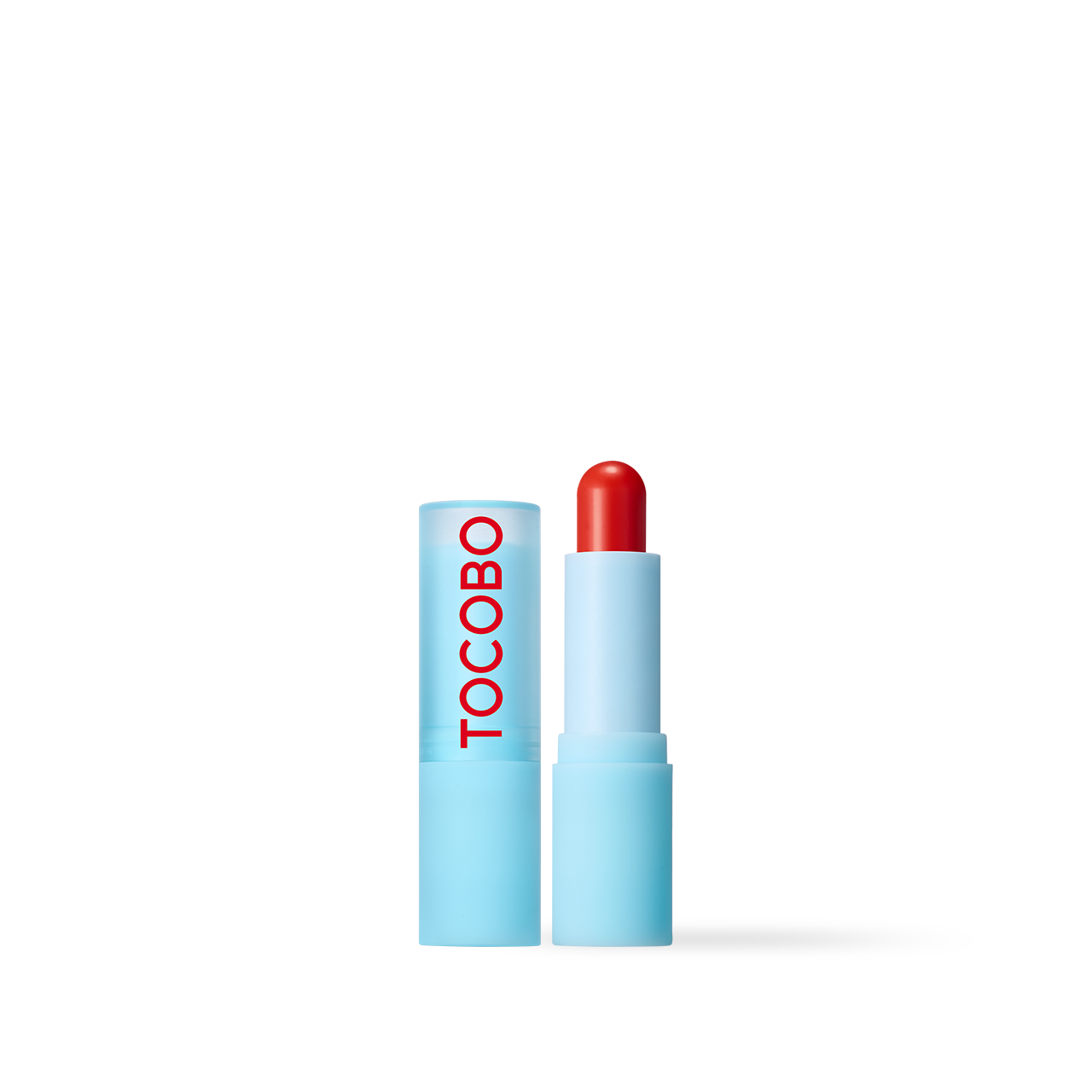 TOCOBO Glass Tinted Lip Balm 013 Tangerine Red 3.5g Korean sunscreen UV protection main product photo