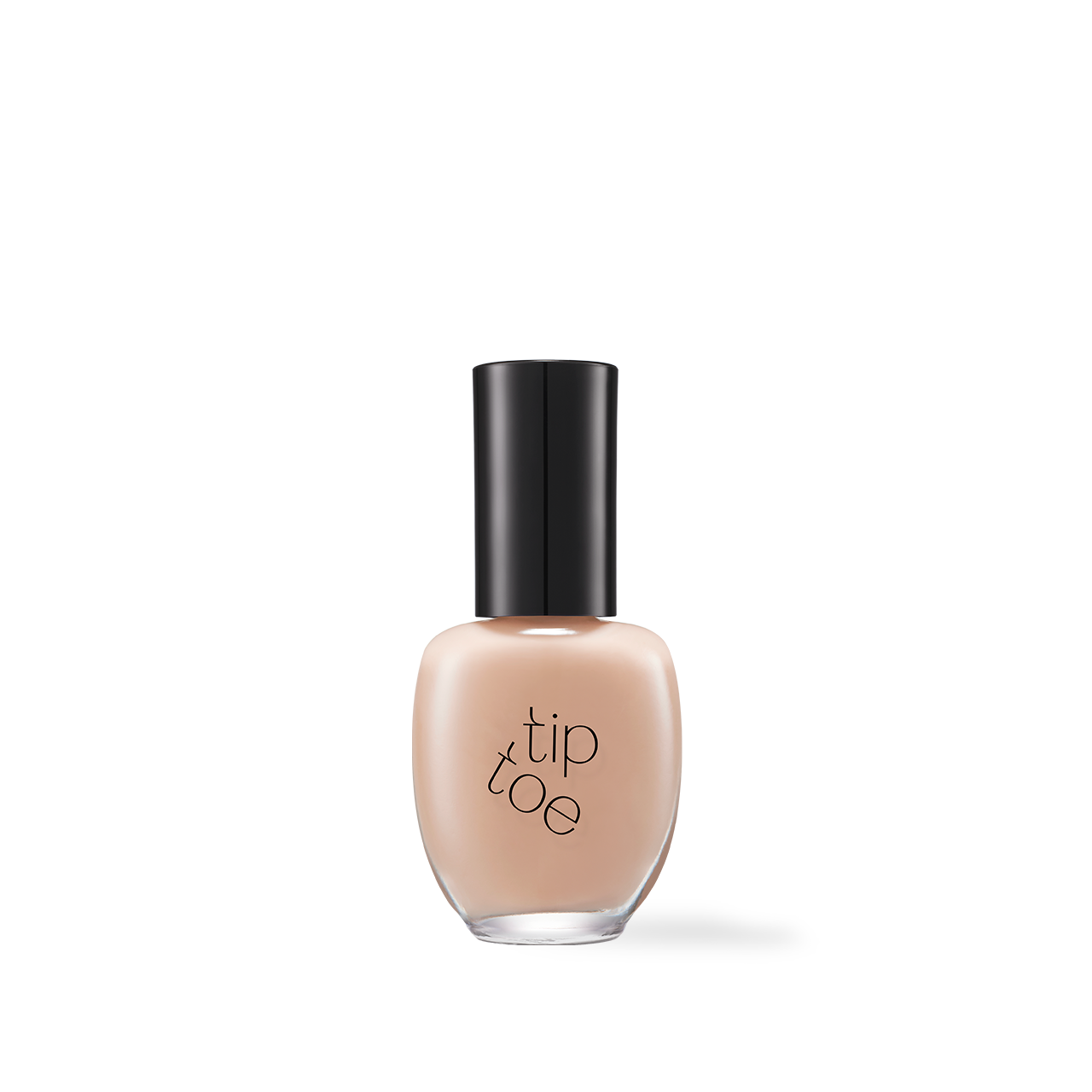 Tiptoe Syrup & Paint Nail Polish 18 Colors 212 Nougat Beige K-beauty nail polish product image