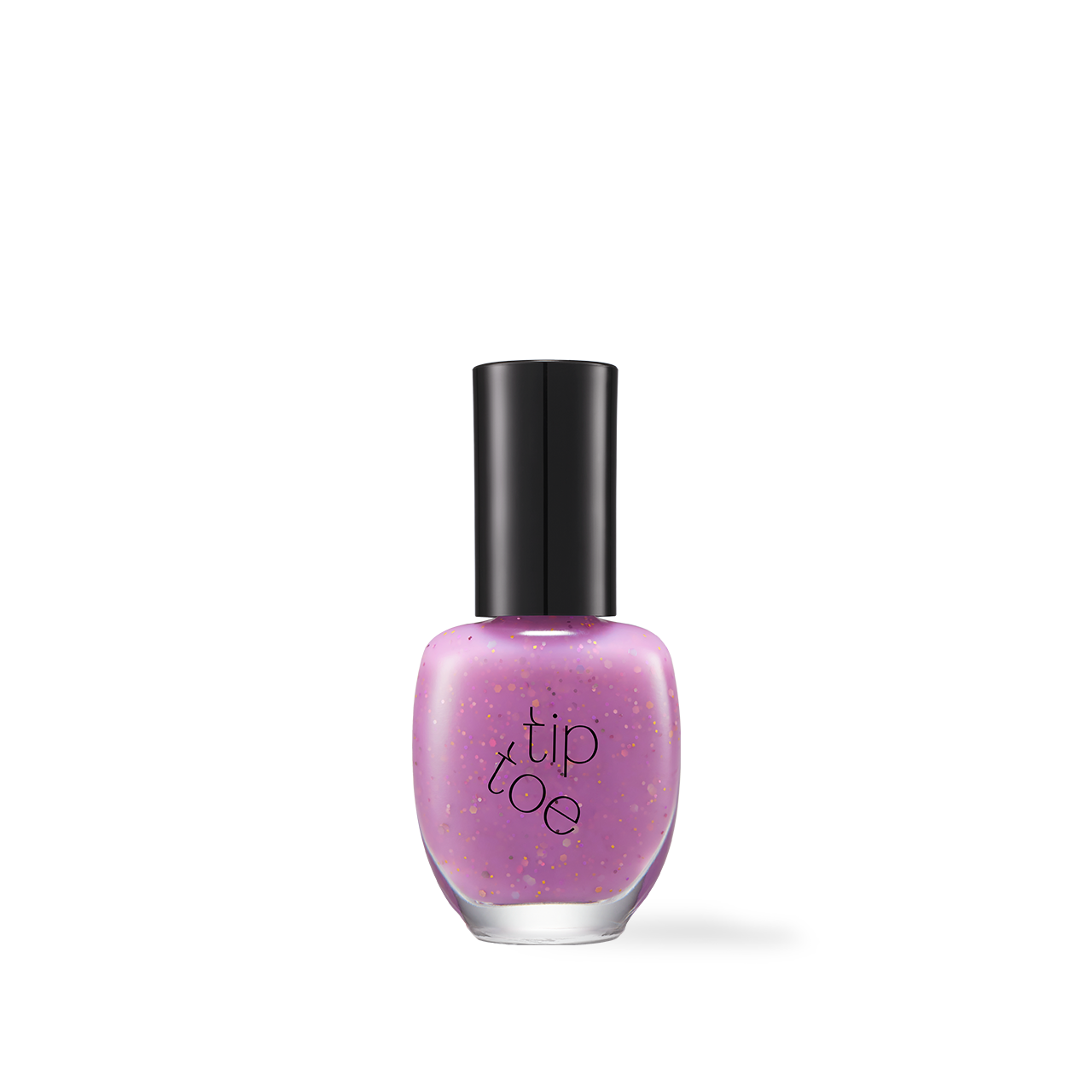 Tiptoe Syrup Glitter & Shimmer Nail Polish 12 Colors 512 Blueberry Smoothie K-beauty nail polish product image