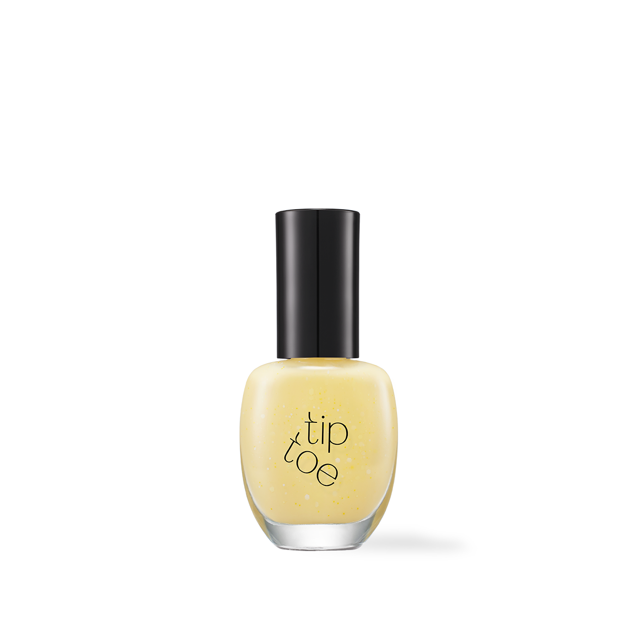 Tiptoe Syrup Glitter & Shimmer Nail Polish 12 Colors 515 Lemon Sorbet K-beauty nail polish product image
