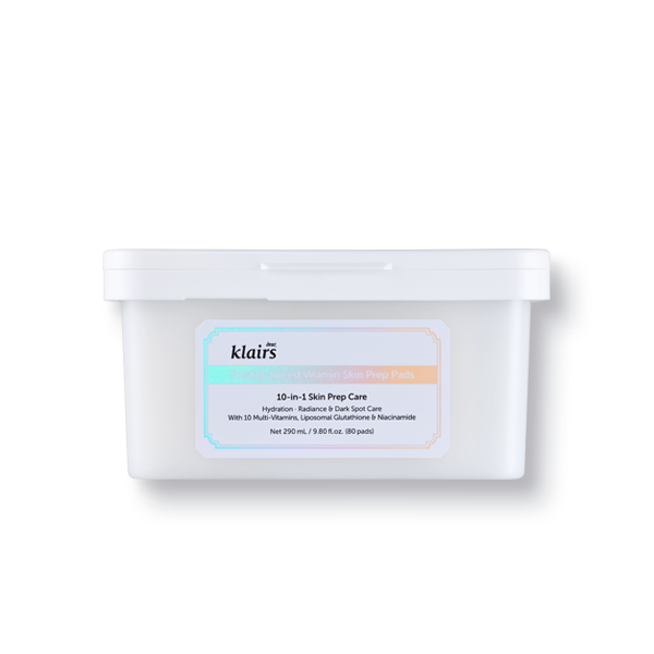 Dear Klairs Freshly Juiced Vitamin Skin Prep Pads 290ml 80PADS 80 pads Korean toner product image