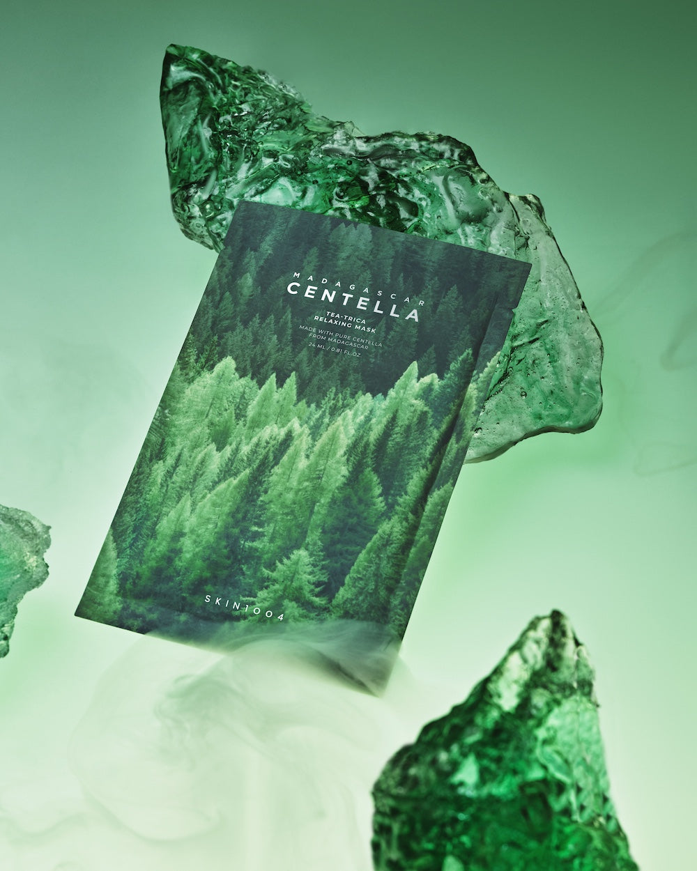 SKIN1004 Madagascar Centella Tea-Trica Relaxing Mask 5EA x 24ml Korean toner product image
