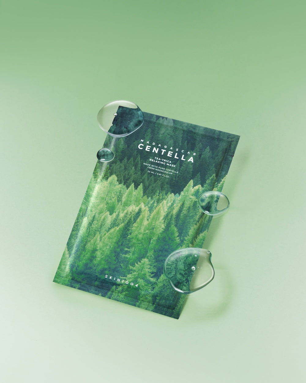 SKIN1004 Madagascar Centella Tea-Trica Relaxing Mask 1EA x 24ml Korean toner product image