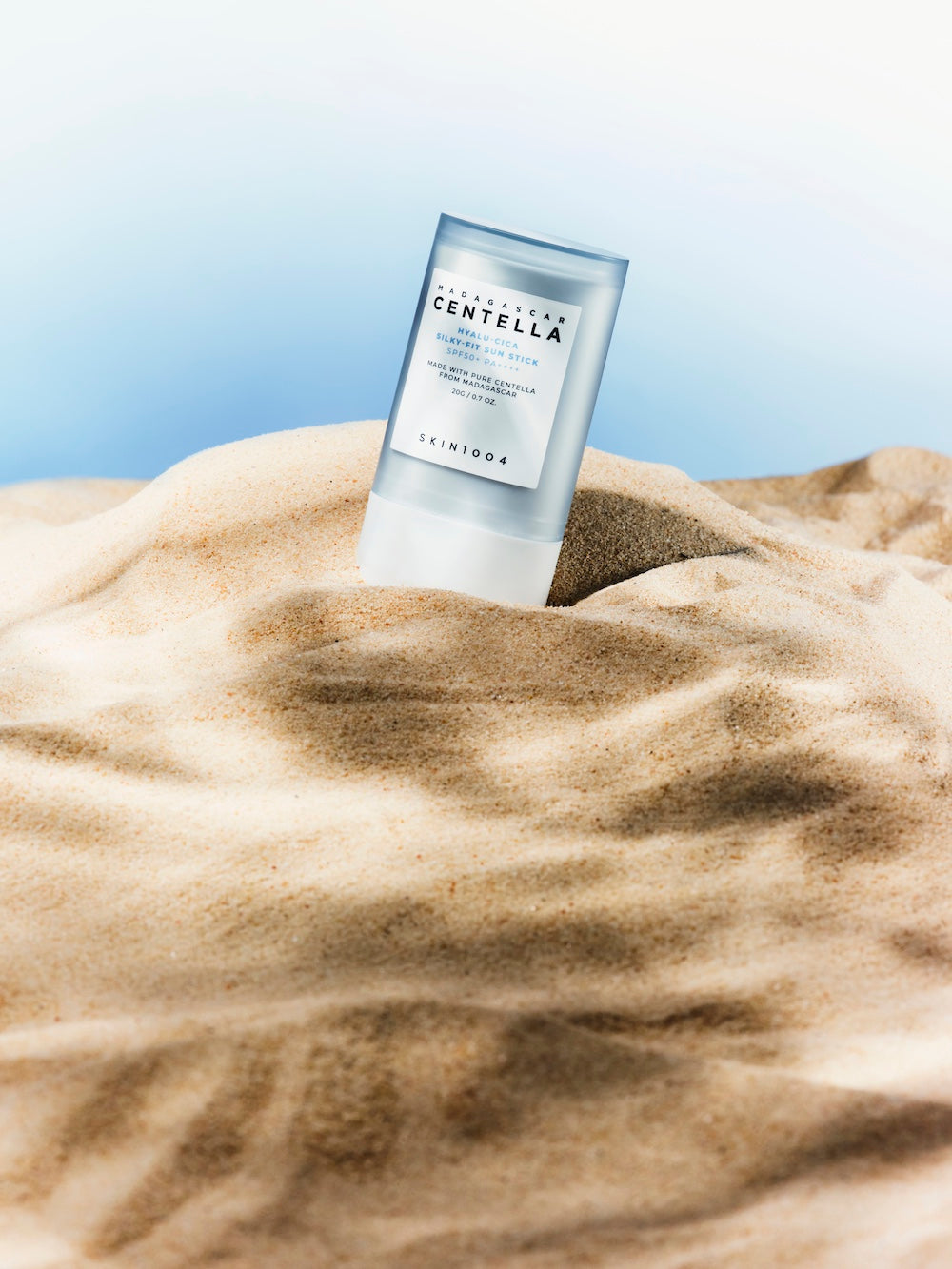 SKIN1004 Madagascar Centella Hyalu-Cica Silky Fit Sun Stick 20g Korean sunscreen product image