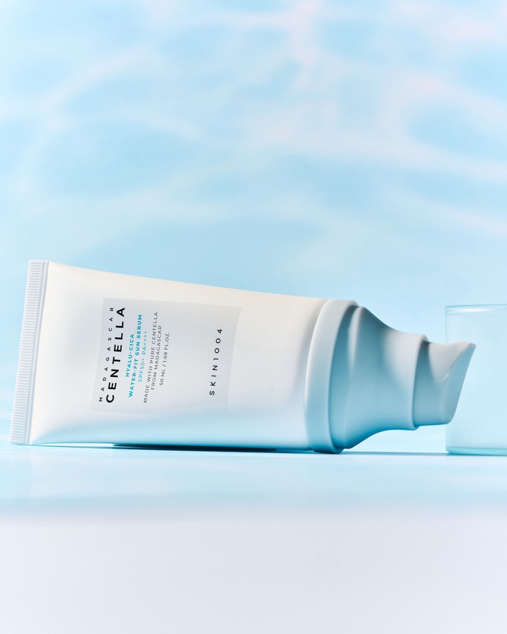 SKIN1004 Madagascar Centella Hyalu-Cica Water-Fit Sun Serum 50ml Korean sunscreen product image