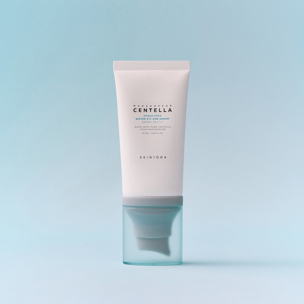 SKIN1004 Madagascar Centella Hyalu-Cica Water-Fit Sun Serum 50ml Korean sunscreen product image